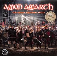 Front View : Amon Amarth - THE GREAT HEATHEN ARMY (FUR OFF WHITE MARBLE) (2LP) - Sony Music-Metal Blade / 03984160037