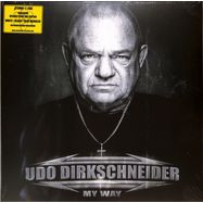 Front View : Udo Dirkschneider - MY WAY (LTD White/Black/Blue MARBLED 2LP) - Atomic Fire Records / 9029610193