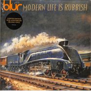 Front View : Blur - MODERN LIFE IS RUBBISH (30TH ANNIVERSARY EDITION (Orange 2LP) - Parlophone Label Group (plg) / 505419754329