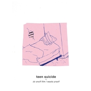 Front View : Teen Suicide - DC SNUFF FILM/ WASTE YRSELF (PINK MARBLE LP) - Run For Cover / 00163726