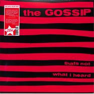 Front View : Gossip - THAT S NOT WHAT I HEARD (Red LP) - Kill Rock Stars / LPKRSC368