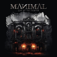 Front View : Manimal - LIVE AT THE THEATER (LP) (BLACK/RED SPLATTER VINYL) - Manimal Music / MMM001LP