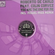 Front View : Roberto De Carlo feat Colin Corvez - YOU ARE THE ONE - Purple Music / pm066