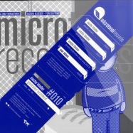 Front View : Sascha Kloeber - GENERATION EINZELKIND (MARC DEPULSE RMX)(Blue Coloured Vinyl) - Microtonal Rec / MICRO010
