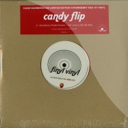 Front View : Candy Flip - STRAWBERRY FIELDS FOREVER / LOVE IS LIFE (RED 10 INCH) - Finyl Vinyl / 10fvp20121