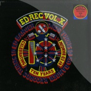 Front View : Ed Rec Vol. X - ED BANGER 10 YEARS COMPILATION (2X12 LP + CD + POSTER) - Because / BEC5161389