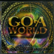 Front View : Various Artists - GOA WORLD 2016.1  (2XCD) - Pink Revolver / 26421432