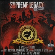 Front View : DJ Supreme - SUPREME LEGACY (V1.5 REMIX) (7 INCH) - Blackbone Records / Legacy01.5R