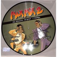Front View : Various Artists - MAX MIX 2 - EL PRIMER MEGAMIX ESPANOL (PICTURE DISC) - Blanco Y Negro / MXLP3302
