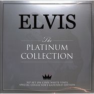 Front View : Elvis Presley - PLATINUM COLLECTION (white3LP) - Not Now / NOT3LP195