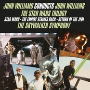 Front View : John Williams - JOHN WILLIAMS CONDUCTS JOHN WILLIAMS - THE STAR WARS TRILOGY (green 2LP) - Music On Vinyl / MOVATM415