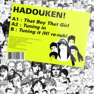 Front View : Hadouken - THAT BOY THAT GIRL (10 INCH) - Kitsune050