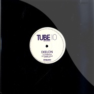 Front View : Ekelon - EVIDENCE / FREEZE LAND (10 INCH WHITE VINYL) - Tube 10 Recordings / Tube10 005
