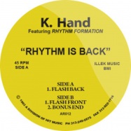 Front View : K-Hand Feat. Rhythm Formation - FLASH BACK (RHYTHM IS BACK) - Acacia Records / AR012