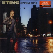 Front View : Sting - 57TH & 9TH (BLACK 180G LP) - Universal / 602557117745