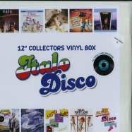 Front View : Various Artists - COLLECTORS VINYL BOX - ITALO DISCO (10X12 LP BOX) - ZYX Music / 5500080