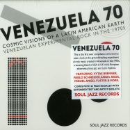 Front View : Various Artists - VENEZUELA 70: COSMIC VISIONS OF A LATIN AMERICAN EARTH (CD) - Soul Jazz Records  / sjrcd335