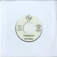 Front View : Don Thomas / Roy Dawson - COME ON TRAIN / OVER THE TOP (7 INCH) - NUVJ / nuvj1001