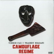 Front View : Vinnie Paz & Tragedy Khadafi - CAMOUFLAGE REGIME (GREEN LP) - Enemy Soil / ES1901LP