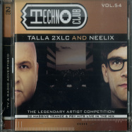 Front View : Mixed By Talla 2xlc & Neelix - TECHNO CLUB VOL.54 (2CD) - Zyx Music / ZYX 82947-2