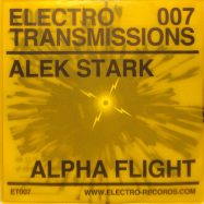 Front View : Alek Stark - ELECTRO TRANSMISSIONS 007 ALPHA FLIGHT EP - Electro Records / ER-ET007