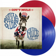 Front View : Gov t Mule - STONED SIDE OF THE MULE (2LP, GATEFOLD, RED / BLUE VINYL) - Mascot Label Group / PRD744712