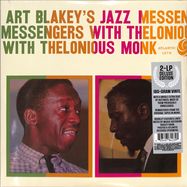 Front View : Art Blakey / Thelonious Monk - ART BLAKEYS JAZZ MESSENGERS WITH THELONIOUS MONK (180G 2LP) - Rhino / 0349784239