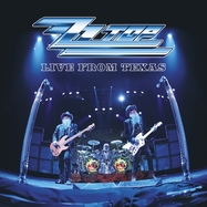 Front View : ZZ Top - LIVE FROM TEXAS (LTD. / 180G / GTF / BLUE) (2LP) - Earmusic Classics / 0217795EMX