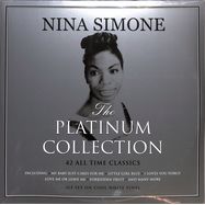Front View : Nina Simone - PLATINUM COLLECTION (white3LP) - Not Now / NOT3LP247
