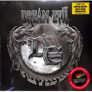 Front View : Dream Evil - THE BOOK OF HEAVY METAL (WHITE+BLACK MARBLED) (LP) - Atomic Fire Records / 425198170298