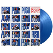 Front View : Bros - PUSH (Translucent Blue Vinyl LP) - Music On Vinyl / MOVLP3341