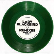 Front View : Lady Blackbird - REMIX DUBPLATE #002 (7 INCH, GREEN COLOURED VINYL) - Foundation Music Productions / FMPLB003