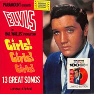 Front View : Elvis Presley - GIRLS GIRLS GIRLS (Solid Red 180g Vinyl) - Waxtime In Color / 950714