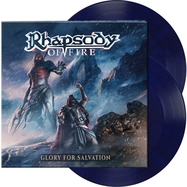 Front View : Rhapsody Of Fire - GLORY FOR SALVATION (LTD.GTF.MIDNIGHT BLUE 2LP) - Afm Records / AFM 71911