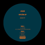 Front View : Juaan - OPCION1 EP - Art Of Dark / AOD019