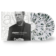 Front View : Eric Clapton - CLAPTON CHRONICLES: THE BEST OF ERIC CLAPTON (Black & White Splatter 2LP) - Bushbranch - Surfdog Records / 199350383687