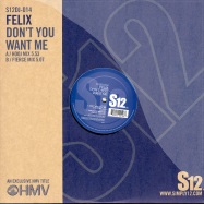 Front View : Felix - DONT YOU WANT ME (HOOJ / FIERCE MXI) - Simply12 s12dj014