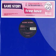 Front View : Same Story - FREE LOVE - Stop And Go / GO191191