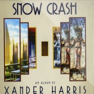 Front View : Xander Harris - SNOW CRASH (LP, CLEAR PURPLE VINYL) - Desire / DSR069LP