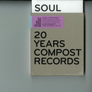 Front View : Various Artists - SOUL/LOVE. - 20 YEARS COMPOST RECORDS (BUCH + DL) - Compost / Compostbook20years