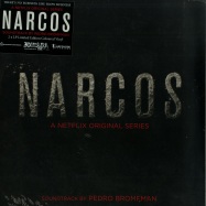 Front View : Pedro Bromfman - NARCOS - ORIGINAL SOUNDTRACK (LTD RED & BLACK 2X12 LP + MP3) - Invada Records / INV159LP / 39141061