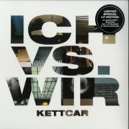Front View : Kettcar - ICH VS WIR (LTD LP + MP3 + BOOKLET) - Grand Hotel van Cleef / GHvC 122 / 7693691