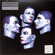 Front View : Kraftwerk - TECHNO POP (GERMAN VERSION) (WHITE LP) - Parlophone / 9029527214