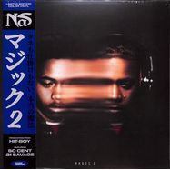 Front View : Nas - MAGIC 2 (NEON VIOLET / BLACK / WHITE SPLATTER) (LP) - Mass Appeal / 197189431449