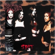 Front View : Kittie - SPIT / METALLIC SILVER (LP) (- METALLIC SILVER -) - Mnrk Music Group / 784175