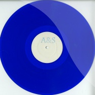 Front View : Dimi Angelis & Jeroen Search - A&S001 (BLUE TRANSPARENT VINYL) - A&S Records / A&S001