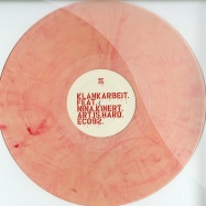 Front View : Klankarbeit feat. Nina Kinert - ART IS HARD (CLEAR RED / MARBLED VINYL) - EC Records / EC092