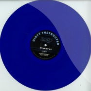 Front View : Dirty Instructed - CHUNKY EP (BLUE VINYL) - Funk Injacktion / fi002