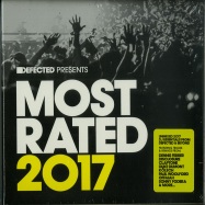 Front View : Various Artists - DEFECTED PRESENTS MOST RATED 2017 (3XCD) - Defected / RATED25CD / 826194340520