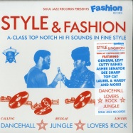 Front View : Various Artists - STYLE & FASHION (180G 3LP + MP3) - Soul Jazz / SJRLP443 / 05174801